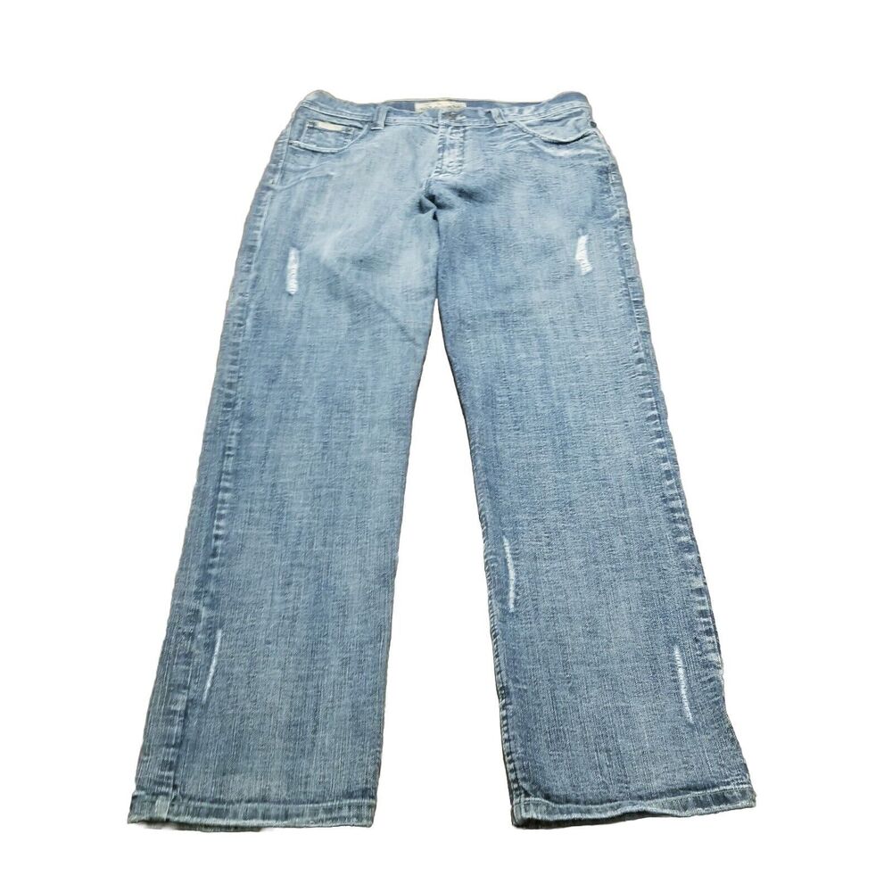 Soulland Vintage Jeans Men's 38x34 Loose Distressed Y2K Hip Hop Skater (36x33)